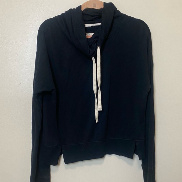 UGG Tops - UGG Women’s Cowl Neck Sweatshirt. Black. Size Medium.